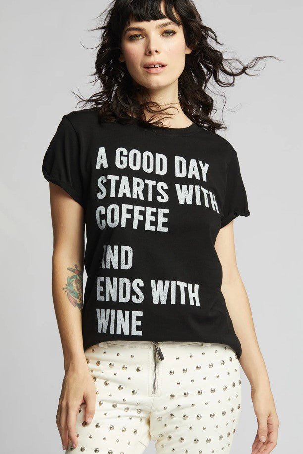 Good Day Tee - Black - Jaffi's