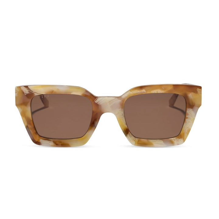 Greer Sunglasses - Gilded Tortoise + Brown Polarized