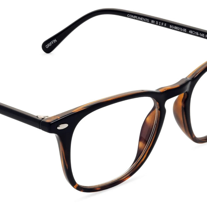 Griffin Blue Light Readers - Black Tortoise