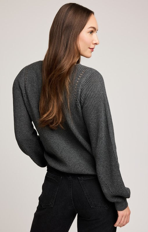Hailey Sweater - Heather Charcoal