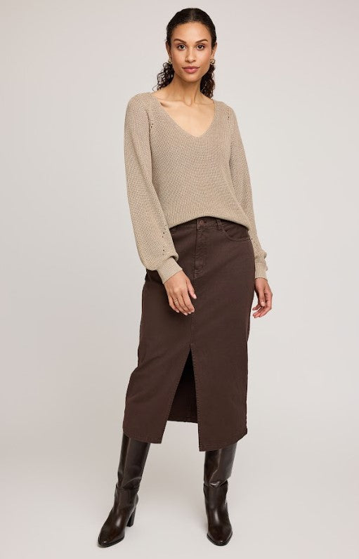 Hailey Sweater - Heather Hazelwood