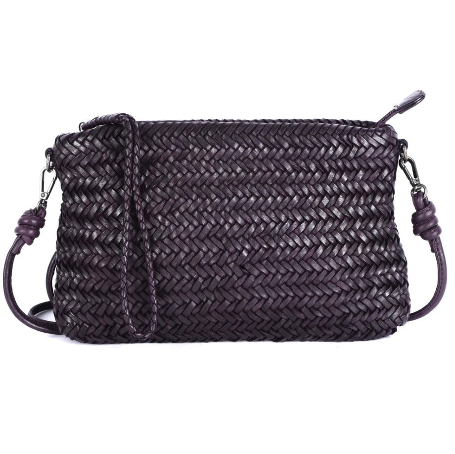 Hale Crossbody/Clutch - Aubergine
