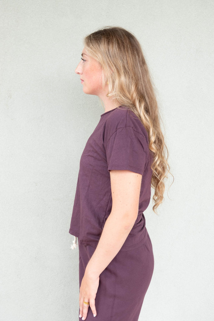 Harley Boxy Crew Tee - Cherry Lacquer - Jaffi&