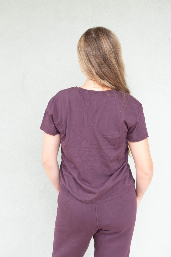 Harley Boxy Crew Tee - Cherry Lacquer - Jaffi&