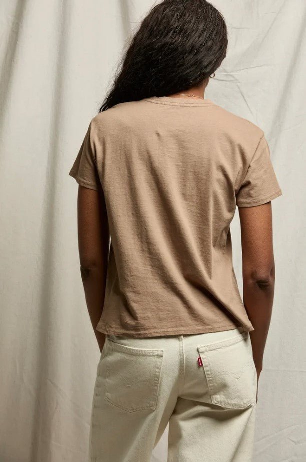 Harley Boxy Crew Tee - Mocha - Jaffi's
