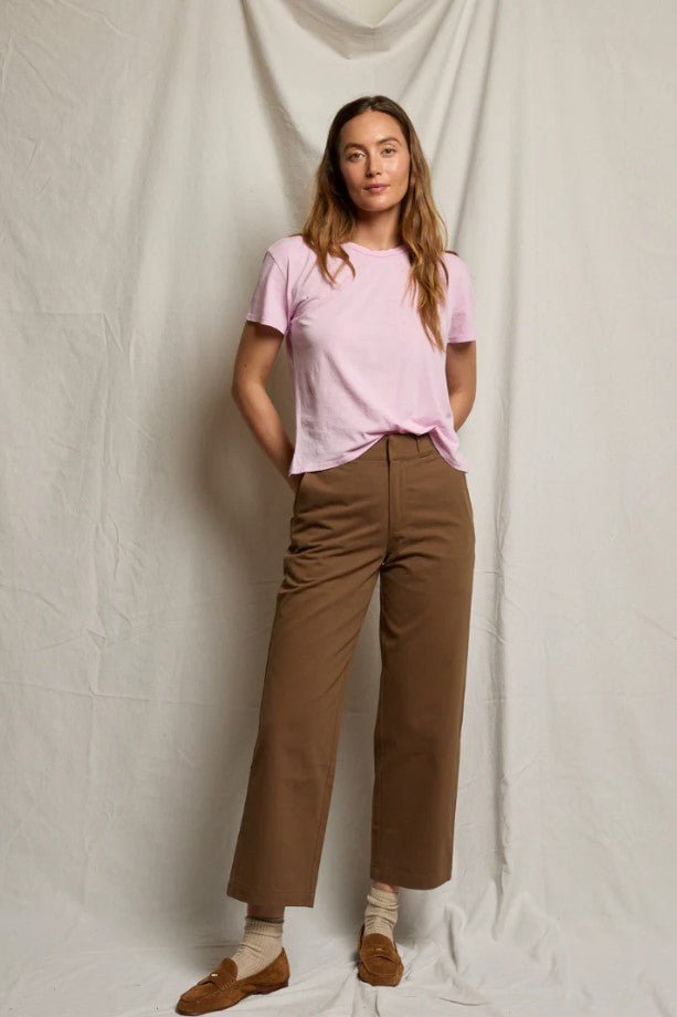 Harley Boxy Crew Tee - Sugar Pink - Jaffi's