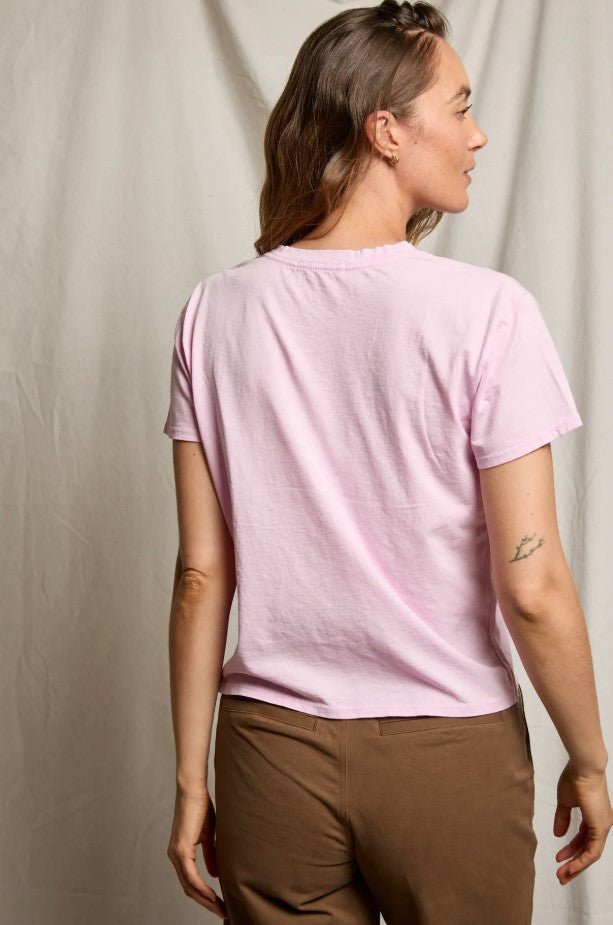 Harley Boxy Crew Tee - Sugar Pink - Jaffi's