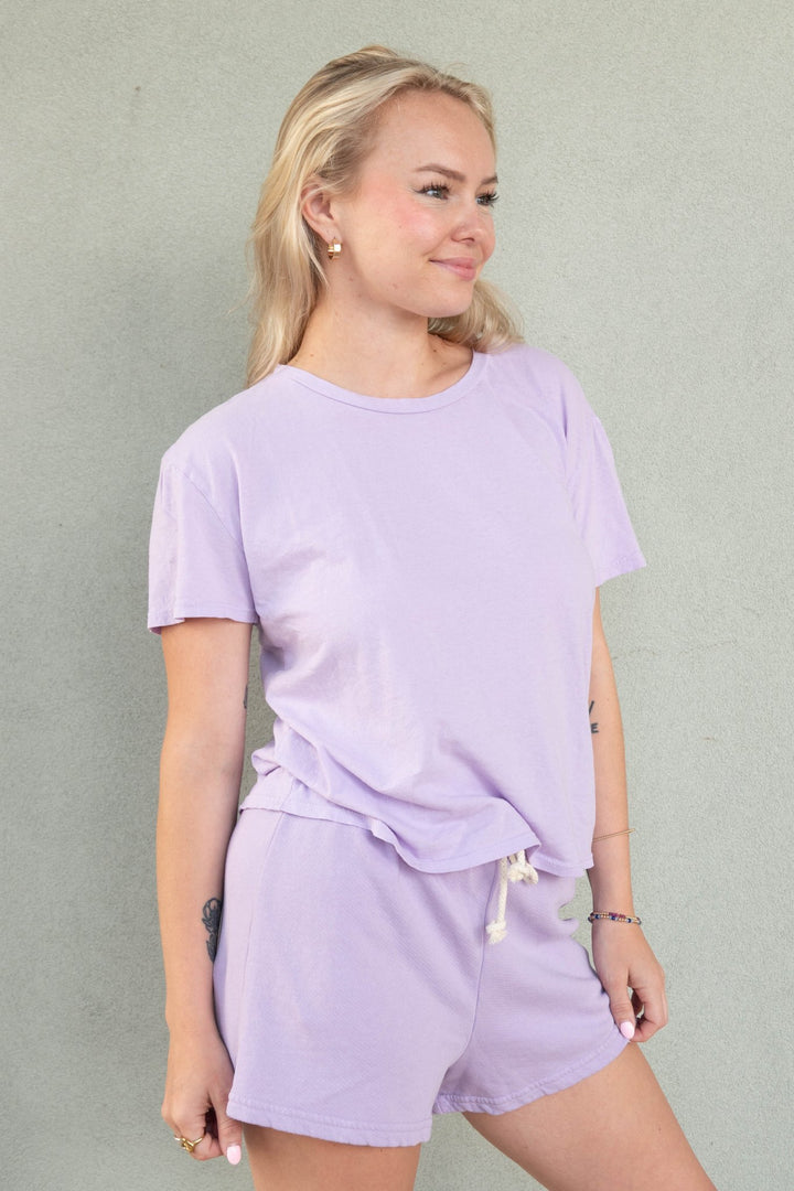 Harley Boxy Crew Tee - Ultraviolet - Jaffi's
