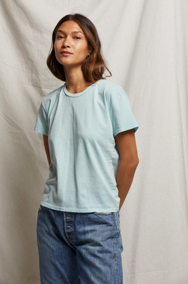 Harley Boxy Crew Tee - Iced Aqua