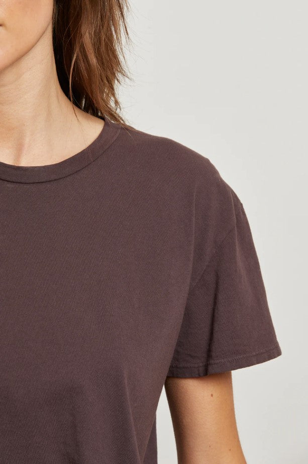 Harley Boxy Crew Tee - Cocoa Powder