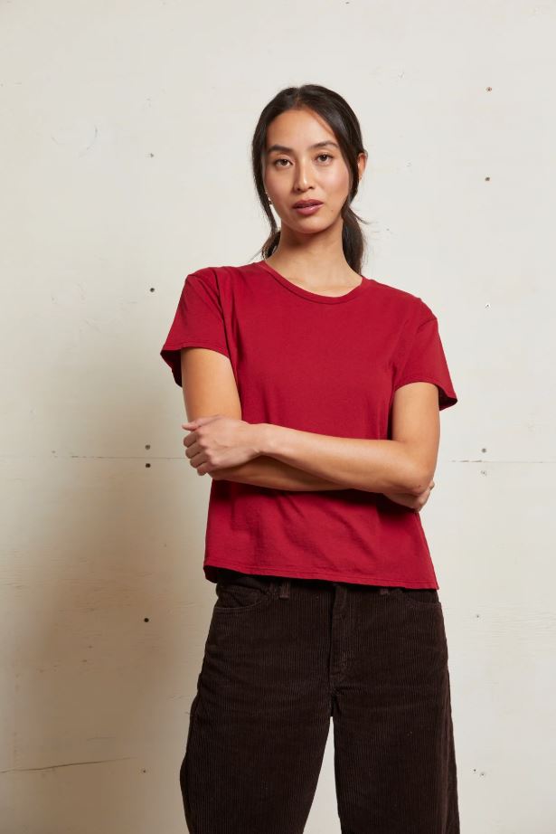 Harley Boxy Crew Tee - Maple