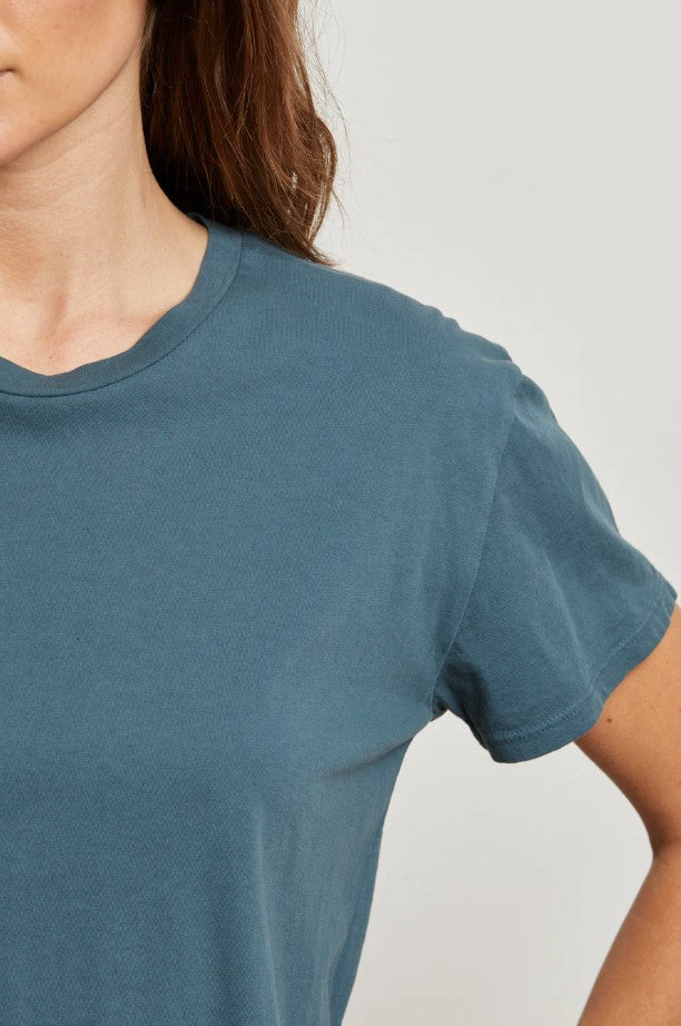 Harley Boxy Crew Tee - Slate