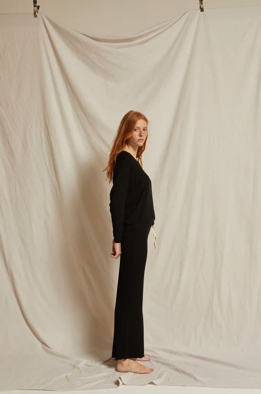
                  
                    Harper Cozy Rib Wide Leg Pant
                  
                