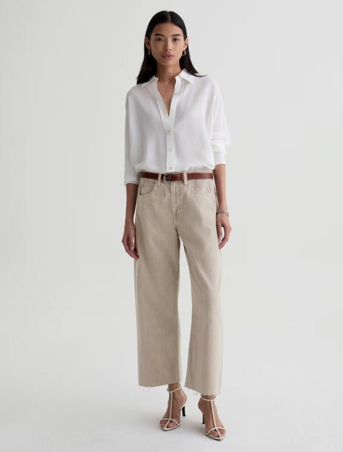 Hattie Crop - Sulfur Light Taupe - Jaffi's