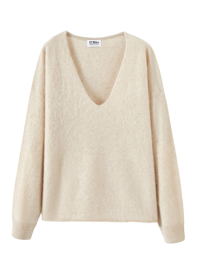 Hira V Neck Cashmere Sweater