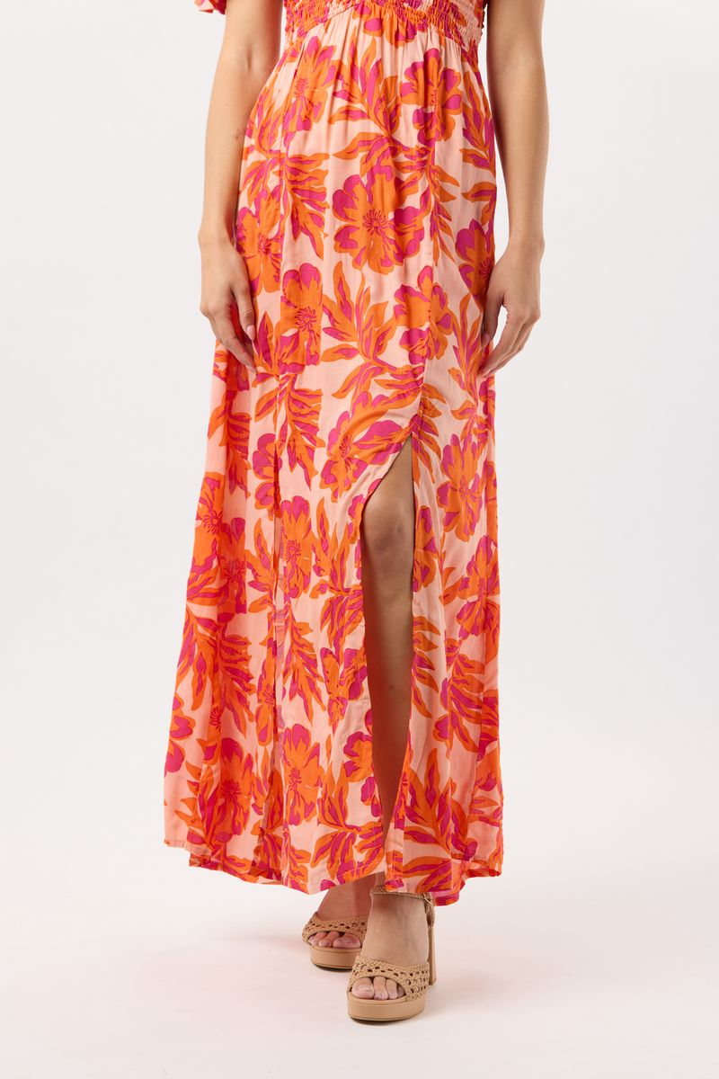 Hollie Maxi Dress - Seychelles Peach