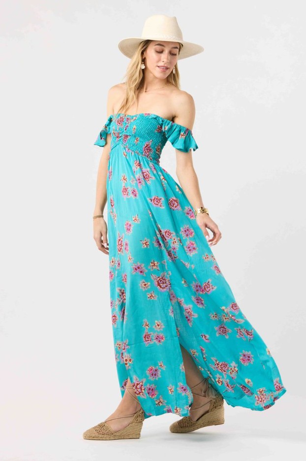 Vintage Hawaiian Tosca Hollie Maxi Dress