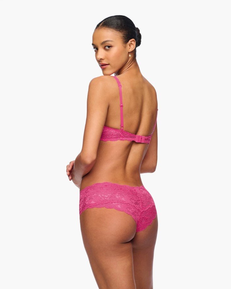 Hottie Low Rise Boyshort - Rosa Caldo - Jaffi's