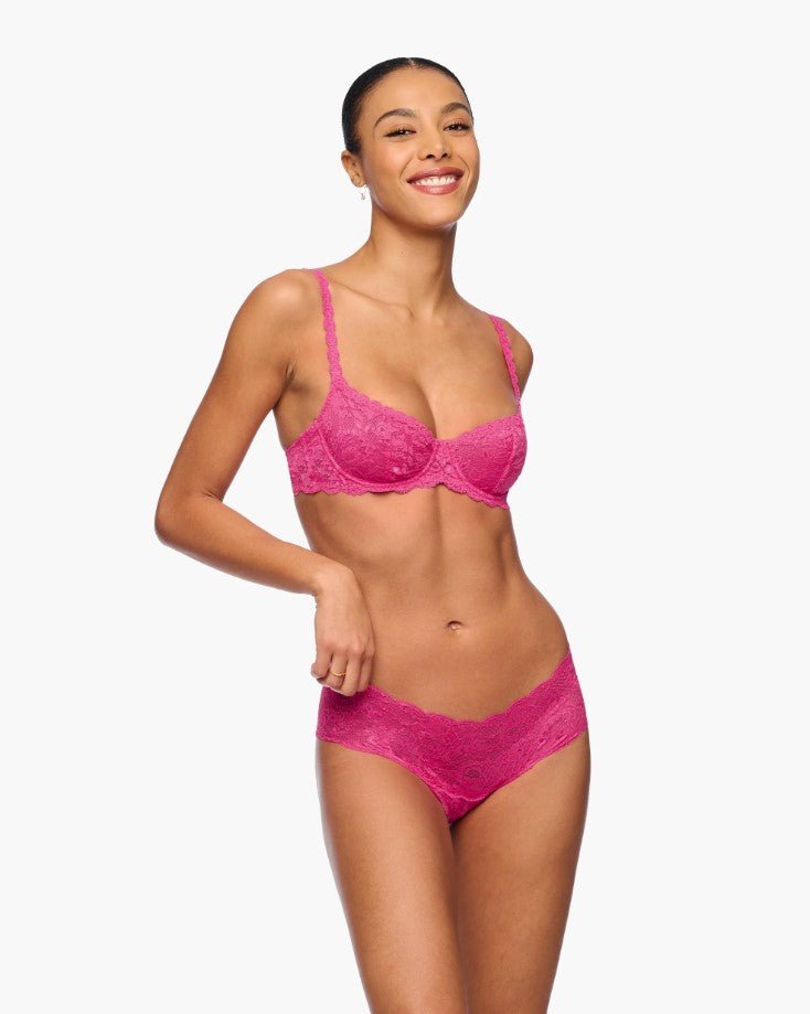 Hottie Low Rise Boyshort - Rosa Caldo - Jaffi's