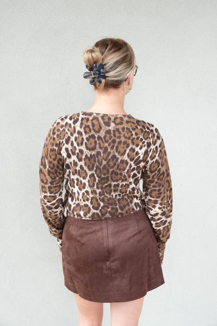 Ilana Cardigan - Leopard - Jaffi&