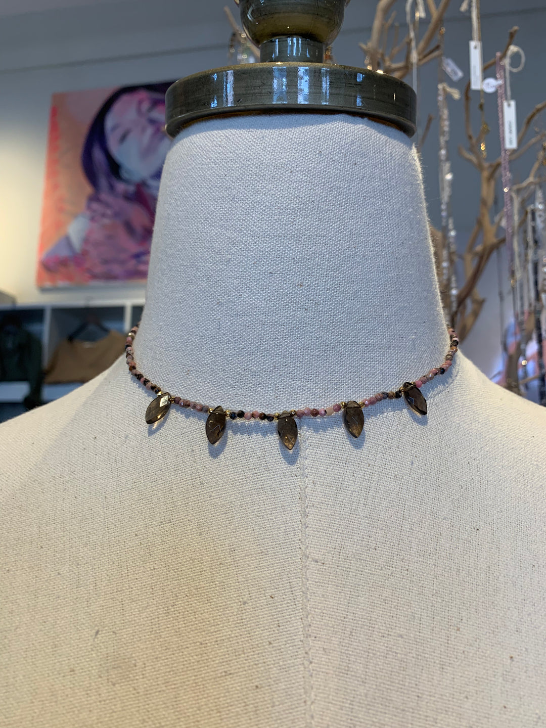 Brazilian Smoky Quartz Necklace