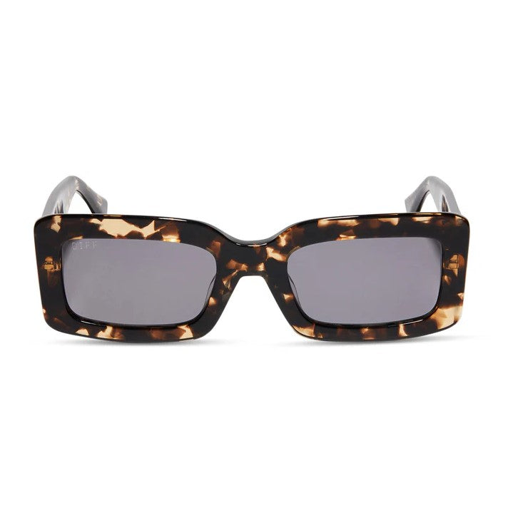 Indy Sunglasses - Espresso Tortoise + Grey