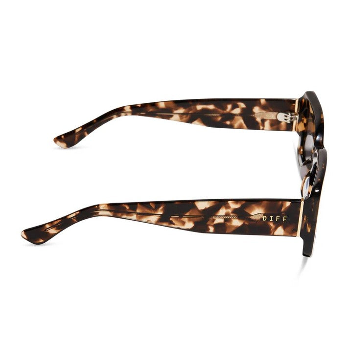 Indy Sunglasses - Espresso Tortoise + Grey