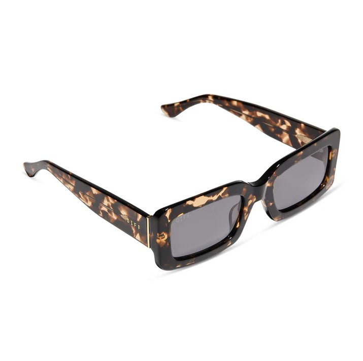 Indy Sunglasses - Espresso Tortoise + Grey