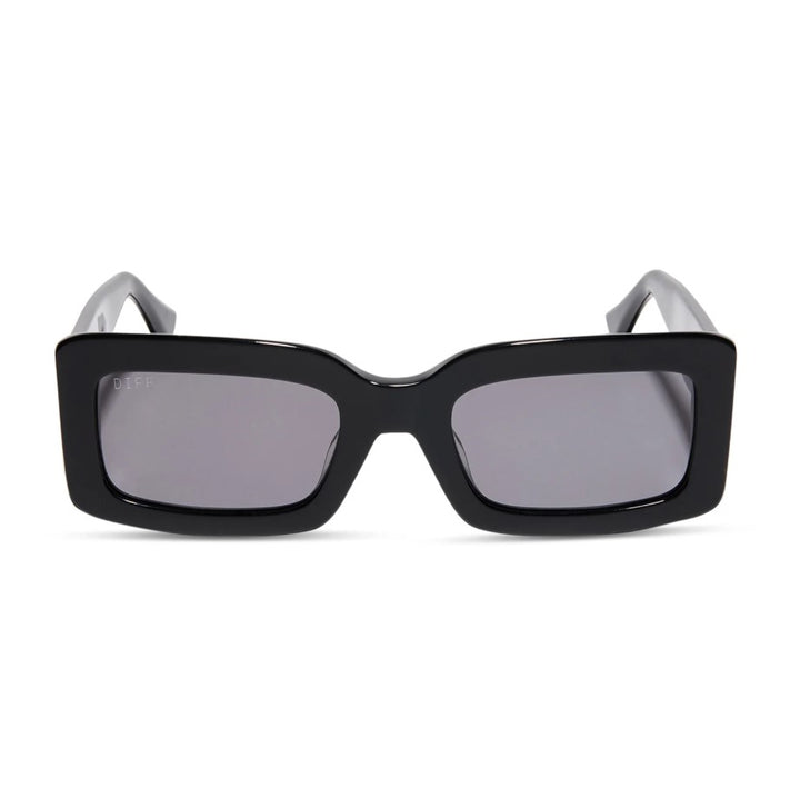 Indy Sunglasses - Black + Grey Polarized