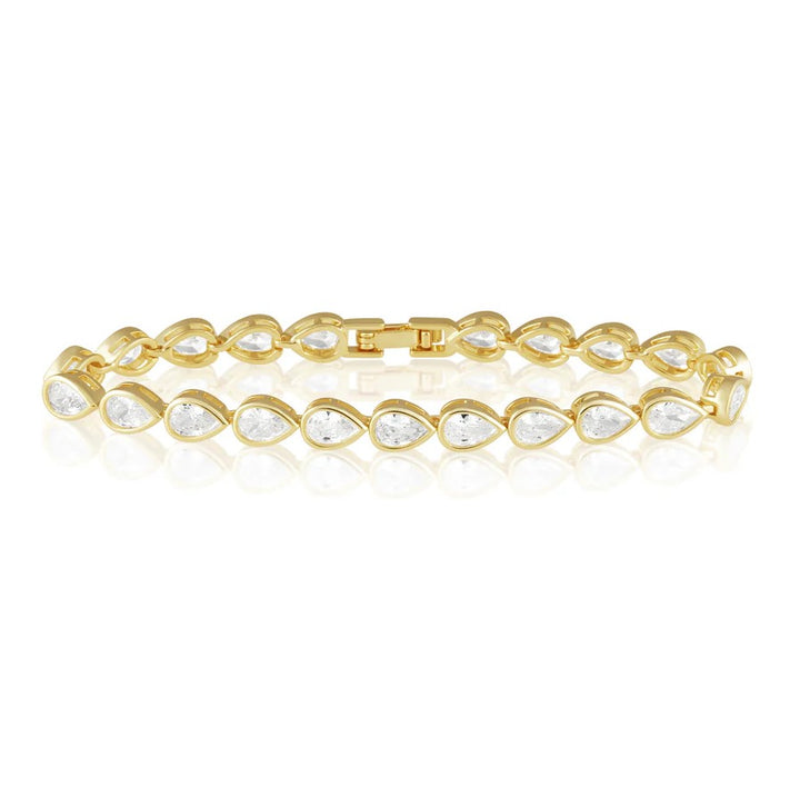 Ines Raindrop Tennis Bracelet