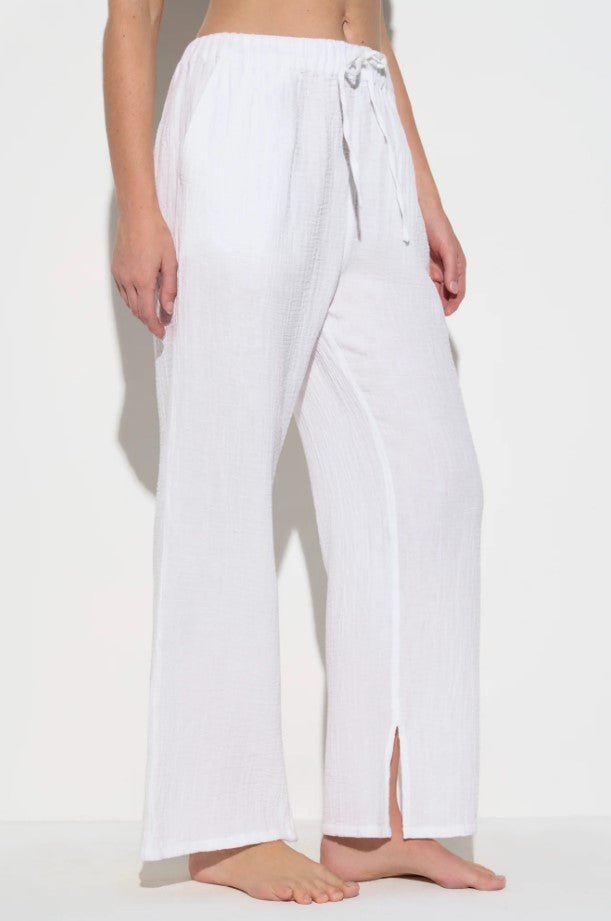 Inner Gaze Page Pant - White - Jaffi's