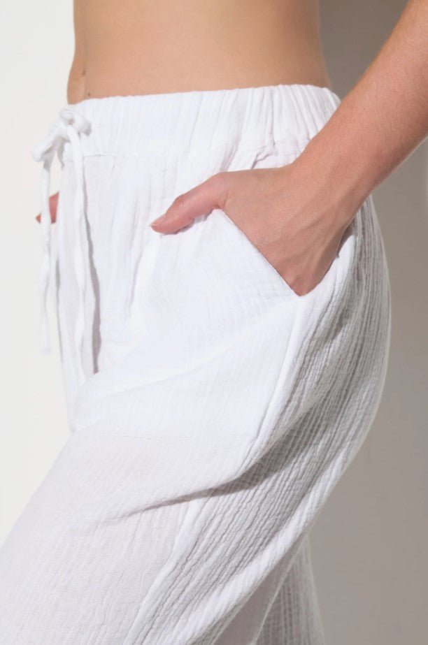 Inner Gaze Page Pant - White - Jaffi's