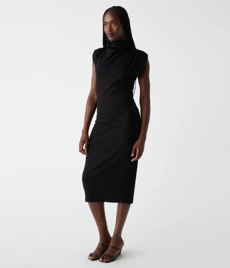 
                  
                    Iolanda Mock Neck Midi Dress
                  
                