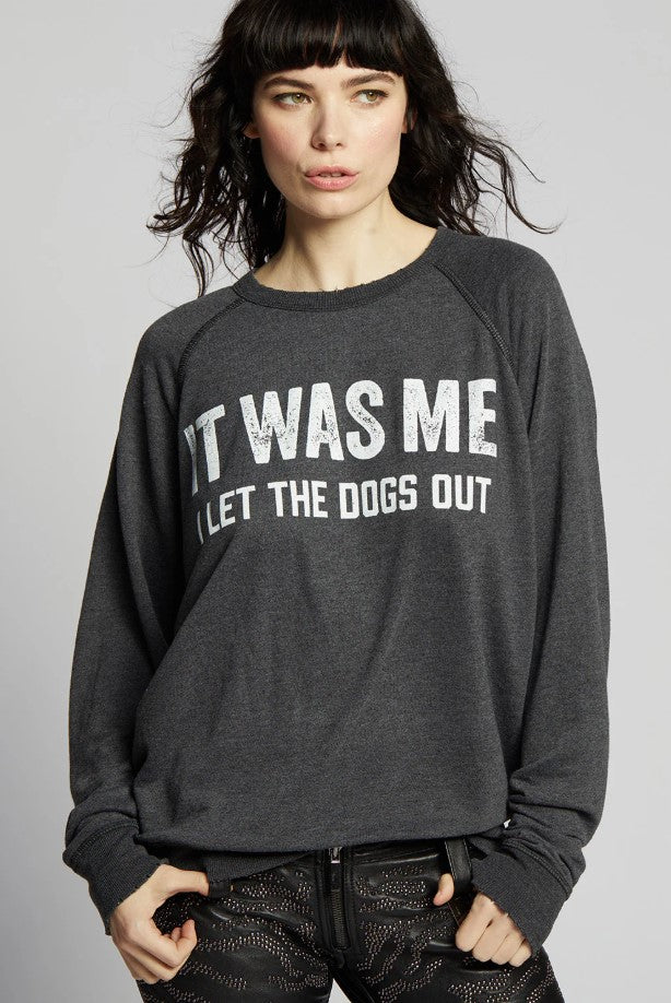 It Was Me Sweatshirt - Black