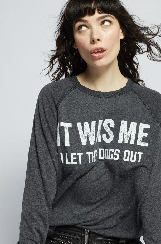 It Was Me Sweatshirt - Black