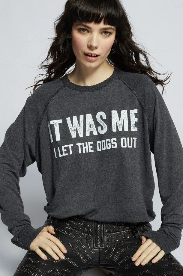 It Was Me Sweatshirt - Black