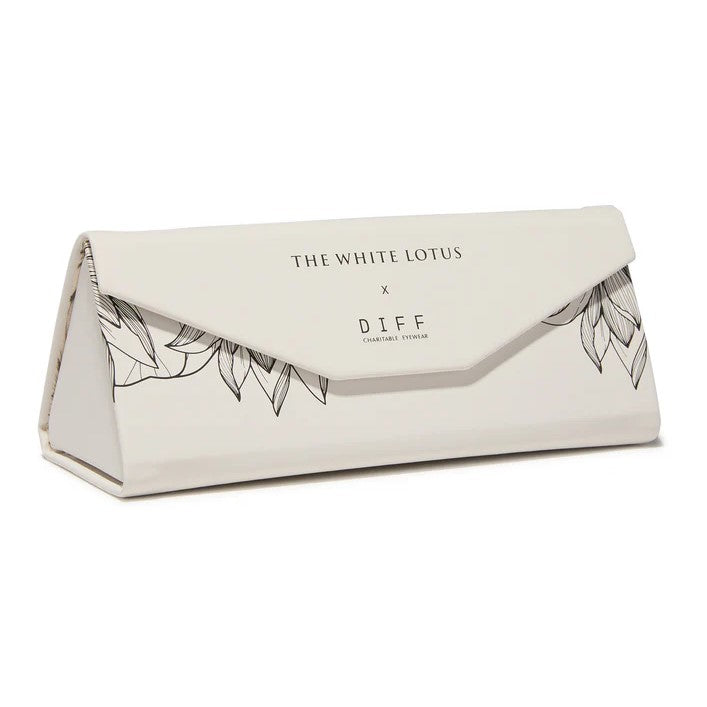 Italy Sunglasses - Ivory + Brown Gradient