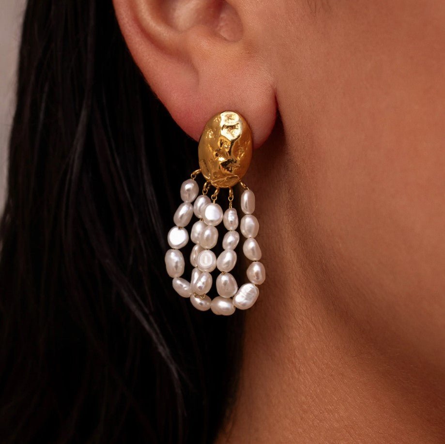 Ivory Earrings - Jaffi's