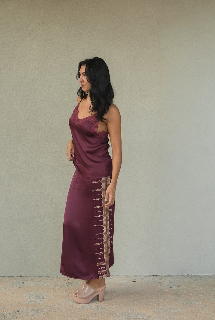 Jacklyn Skirt - Cherry Lacquer Tree Wash - Jaffi&
