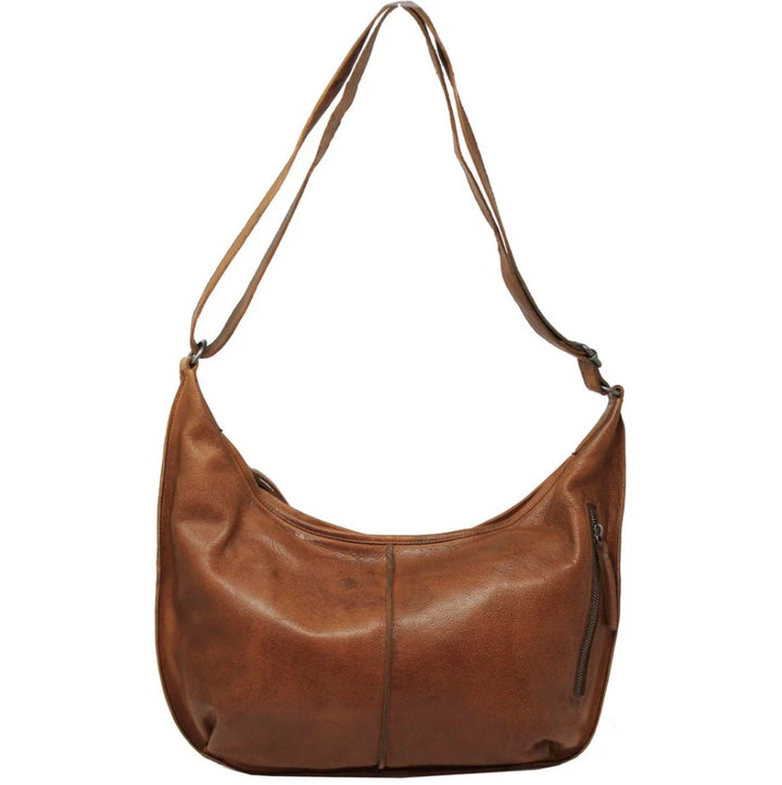 Jackson Leather Crossbody - Cognac