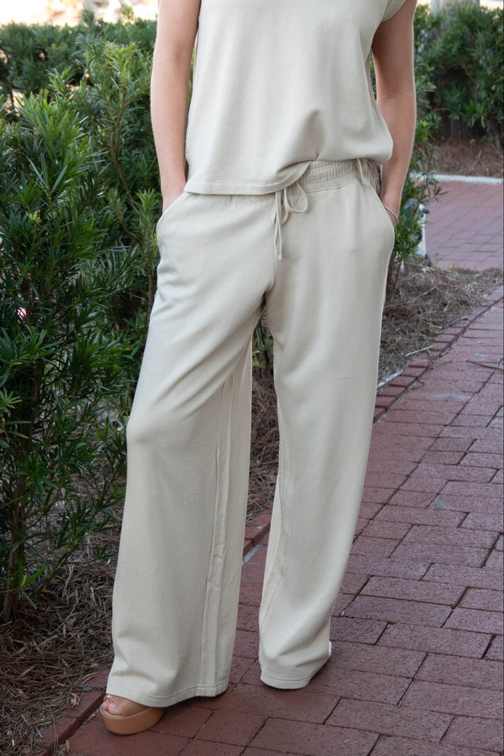 Jada Sweatpant - Light Fawn - Jaffi's