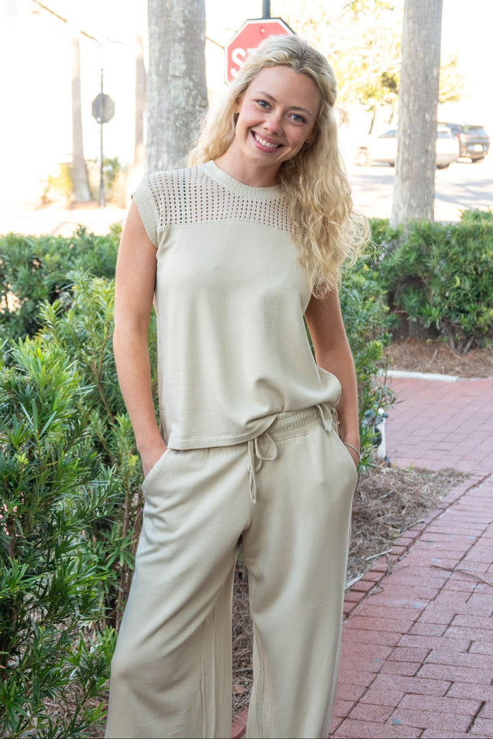 Jada Sweatpant - Light Fawn - Jaffi's