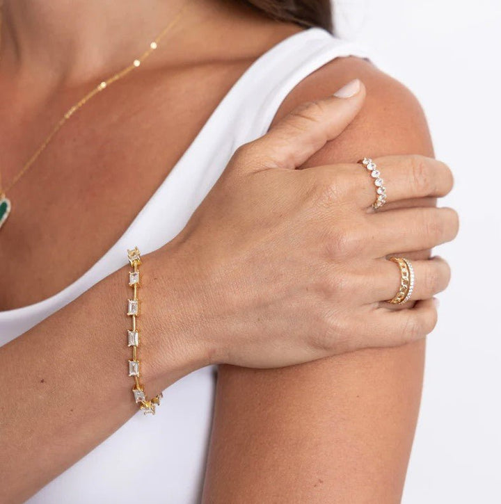 Jade Oval Cut Ring - Jaffi's