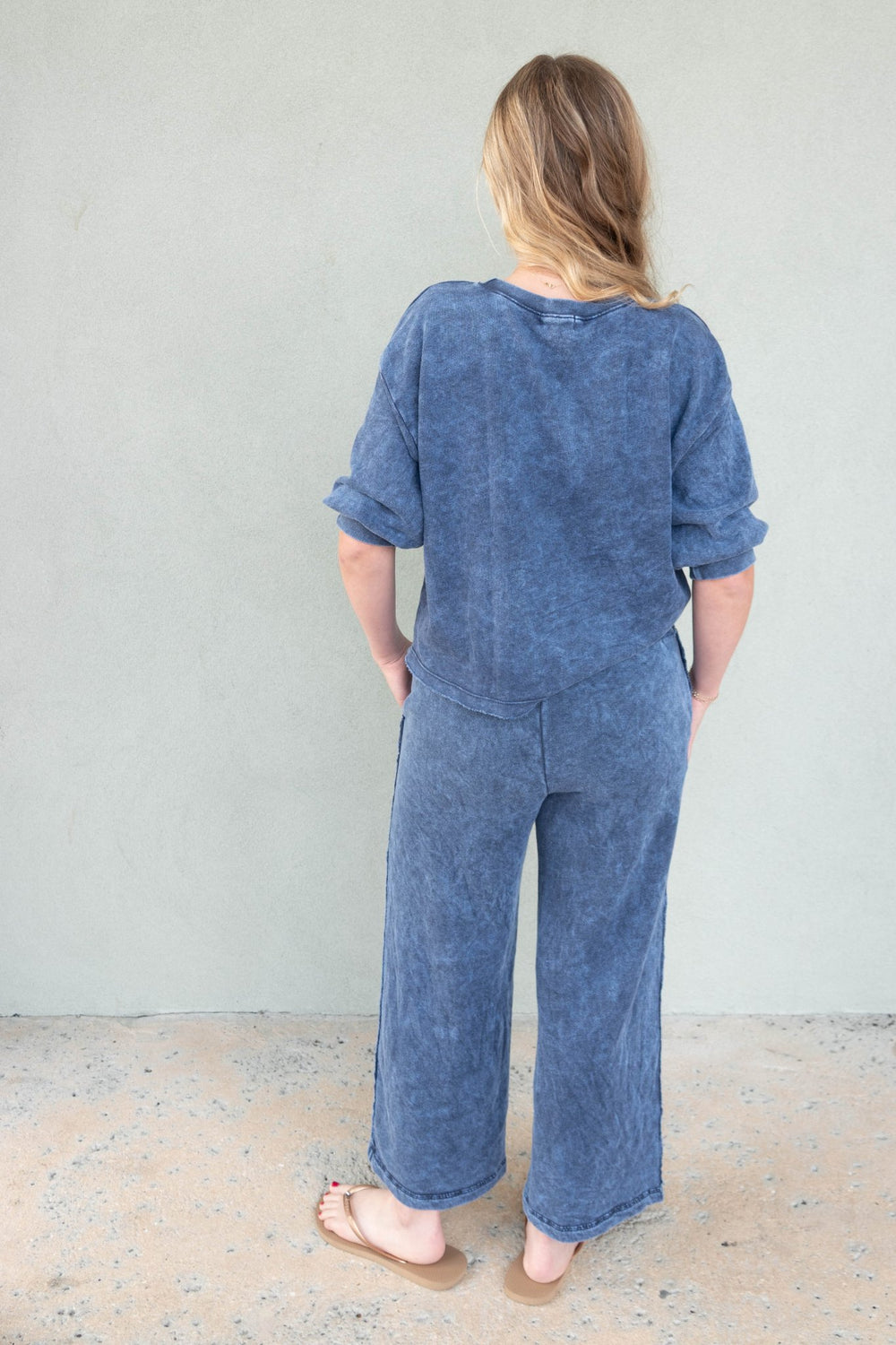 Jaden Crop Pant - Nocturnal - Jaffi's