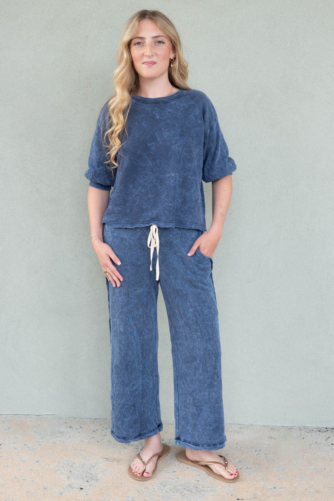 Jaden Crop Pant - Nocturnal - Jaffi's