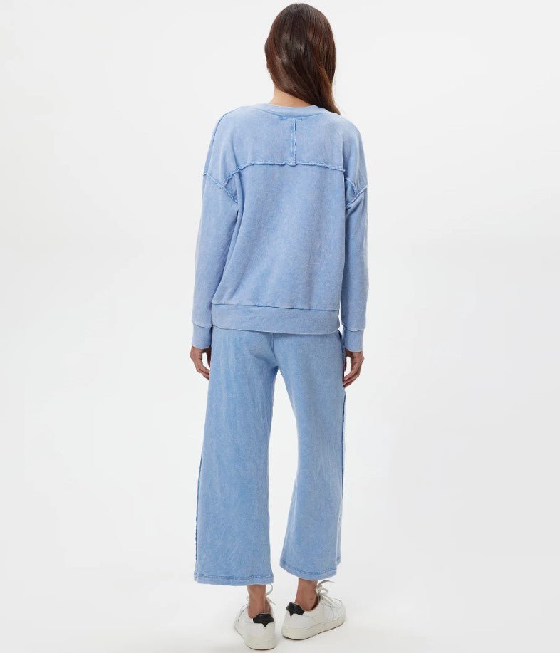 Jaden Crop Pant - Sky - Jaffi's