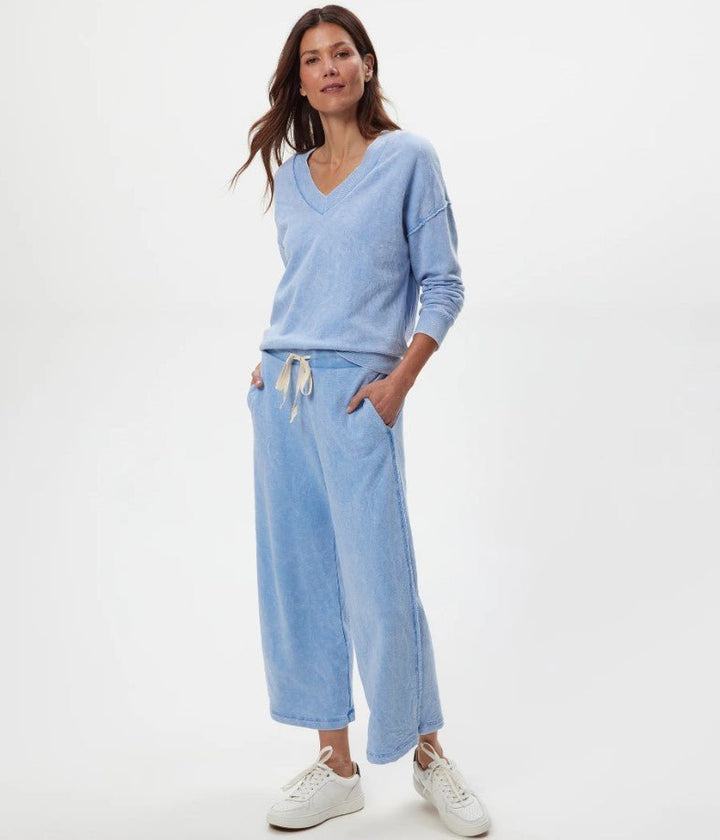 Jaden Crop Pant - Sky - Jaffi's