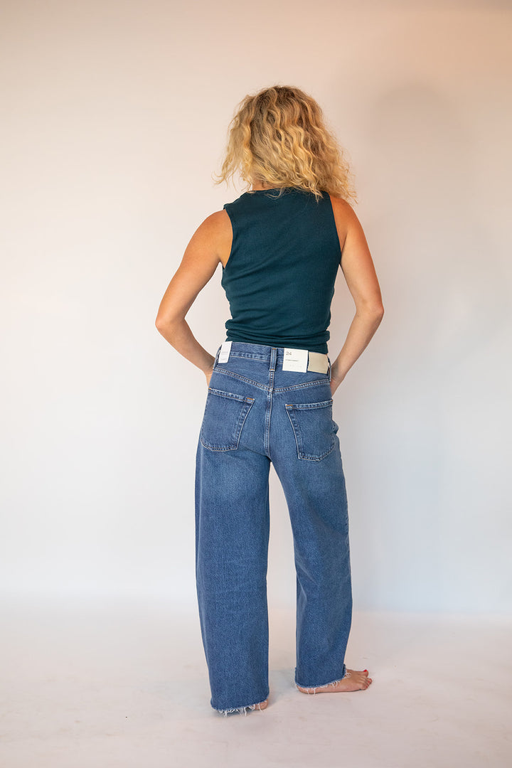 Maribel Square Neck Tank - Rainforest