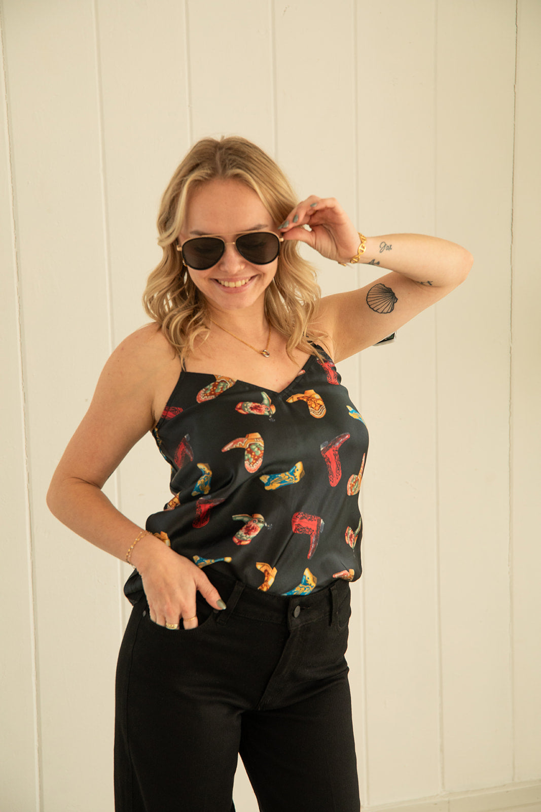 Basic Silk Cami - Boots