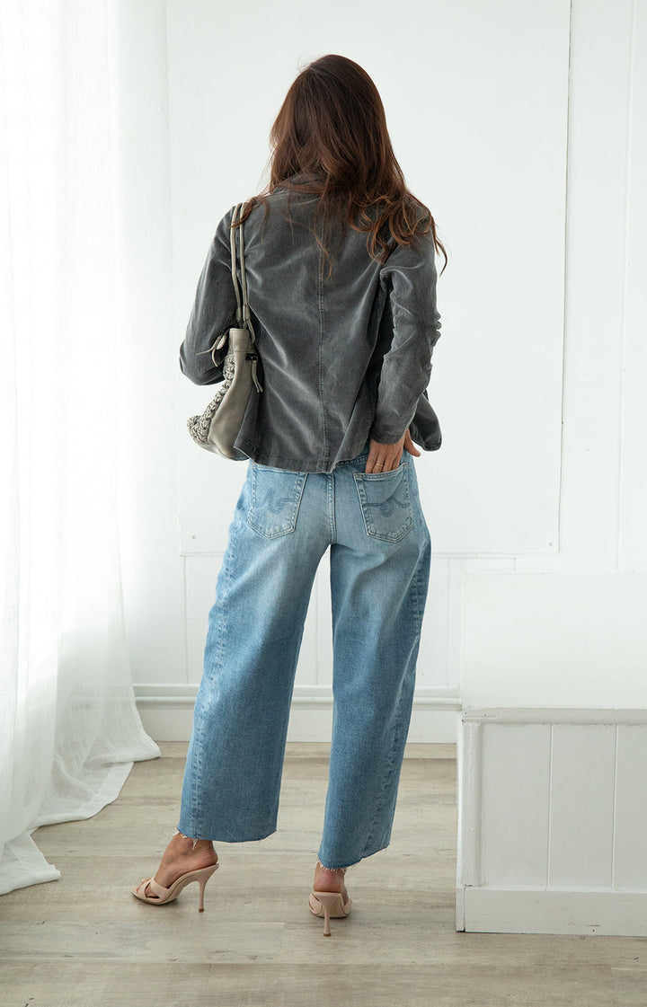Century Park Corduroy Blazer - Pewter